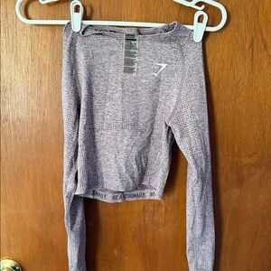 Gymshark Gray Long Sleeve Top